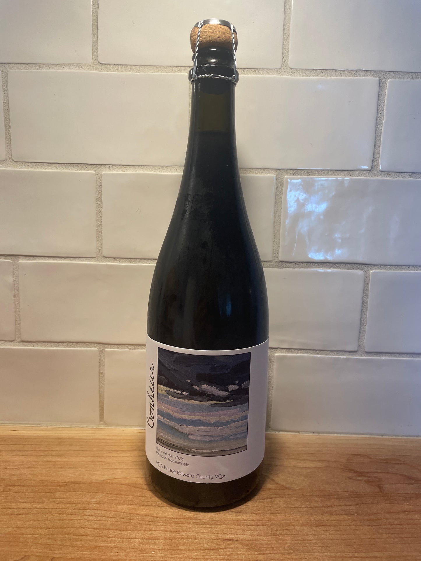 2022 Bonheur Blanc de Noir Traditional Method Sparkling Wine